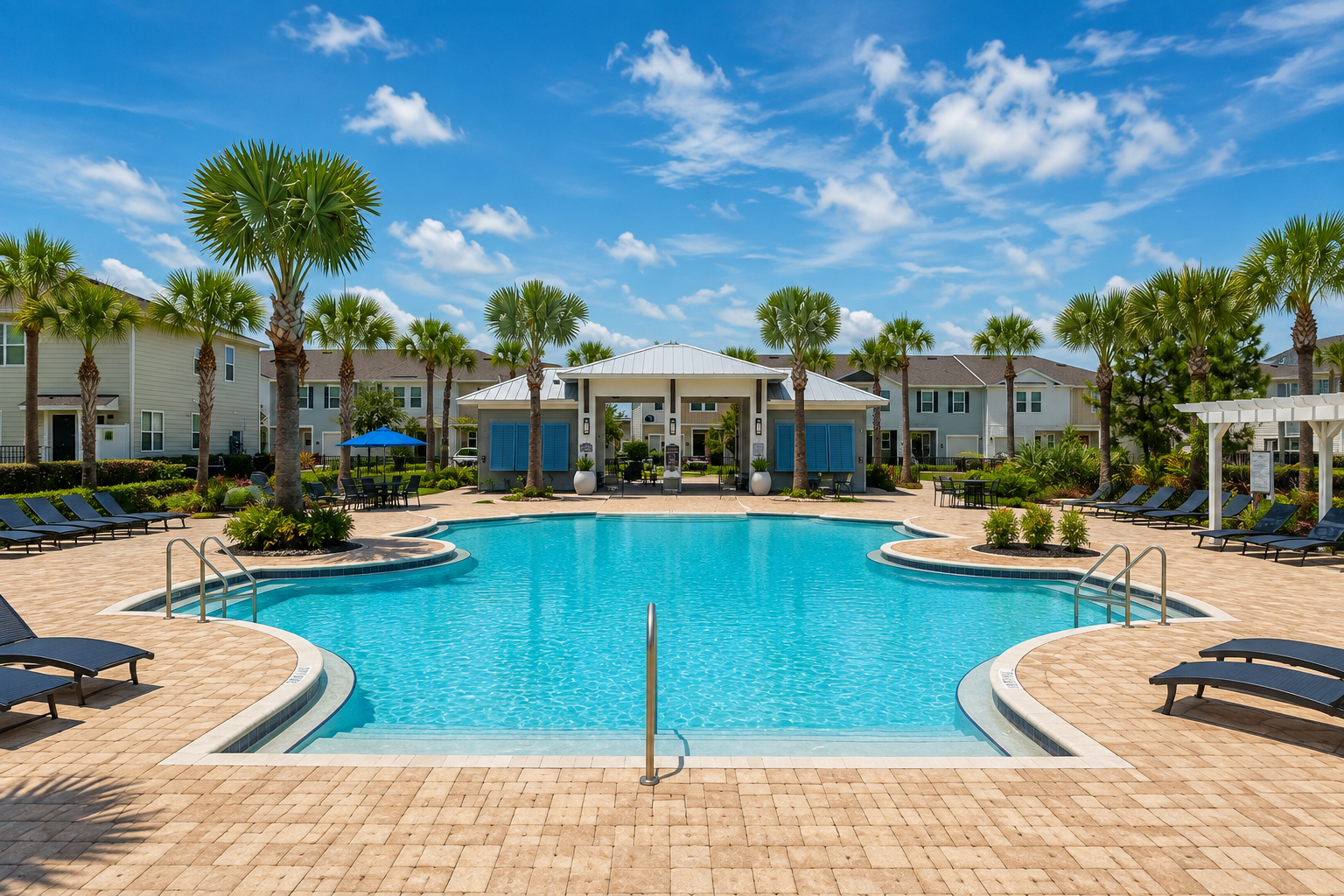 Central Florida apartment and townhome rental community