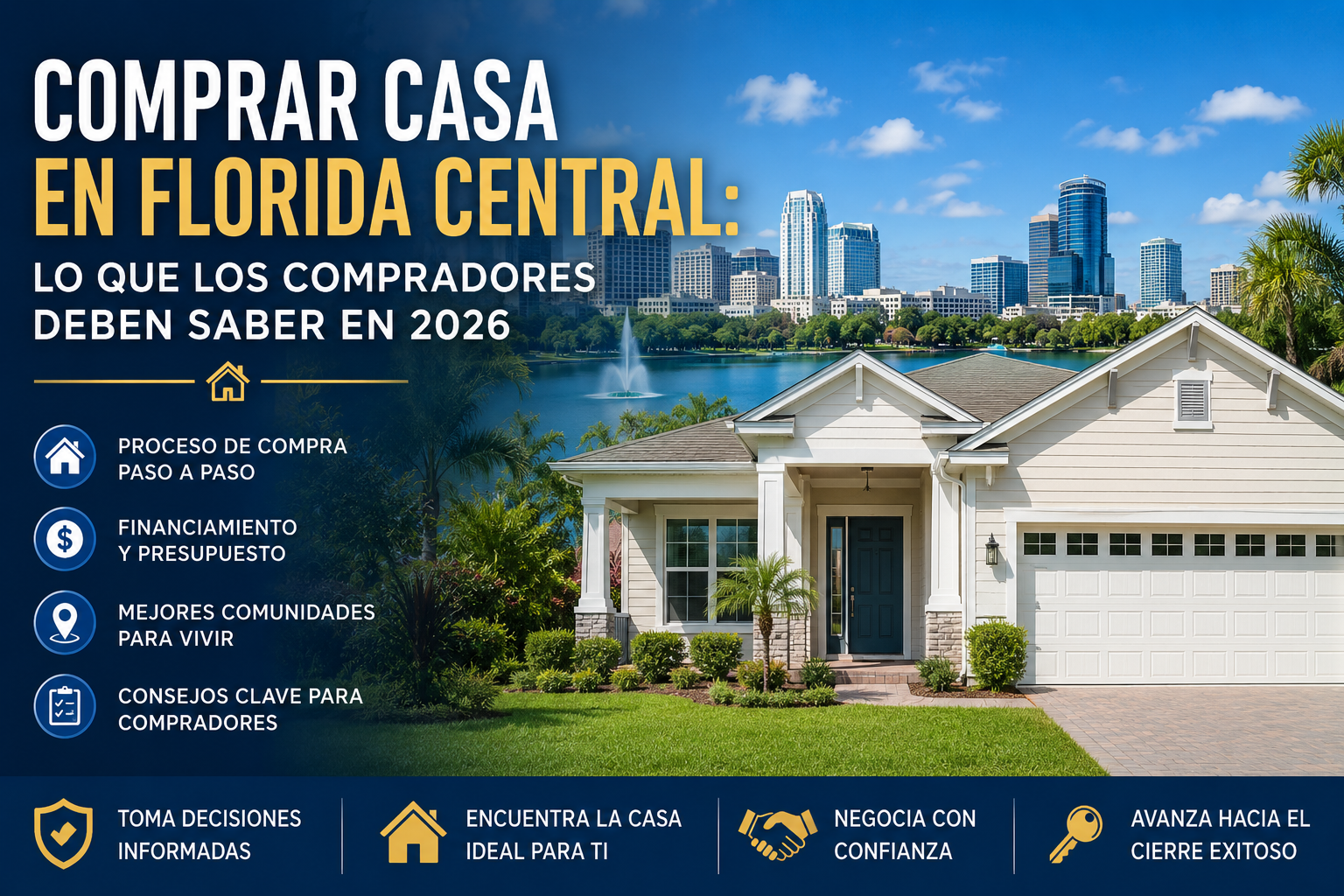 guia para comprar casa en Florida Central en 2026