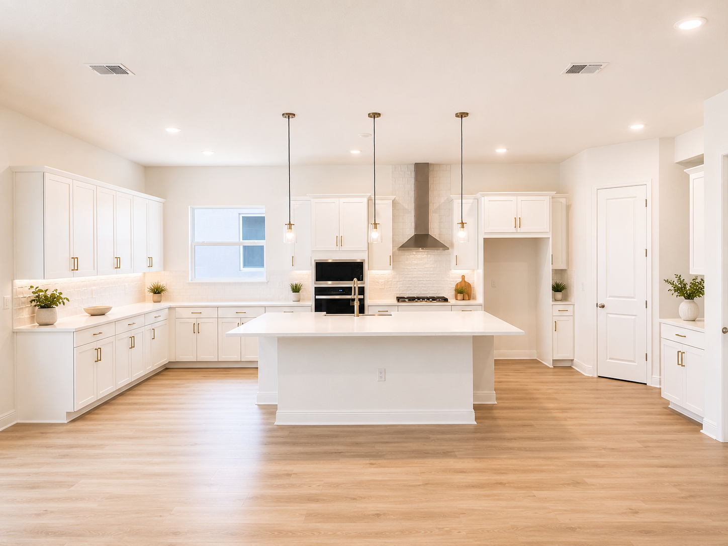 Modern kitchen at 14341 Crest Palm Ave in Palms at Windermere